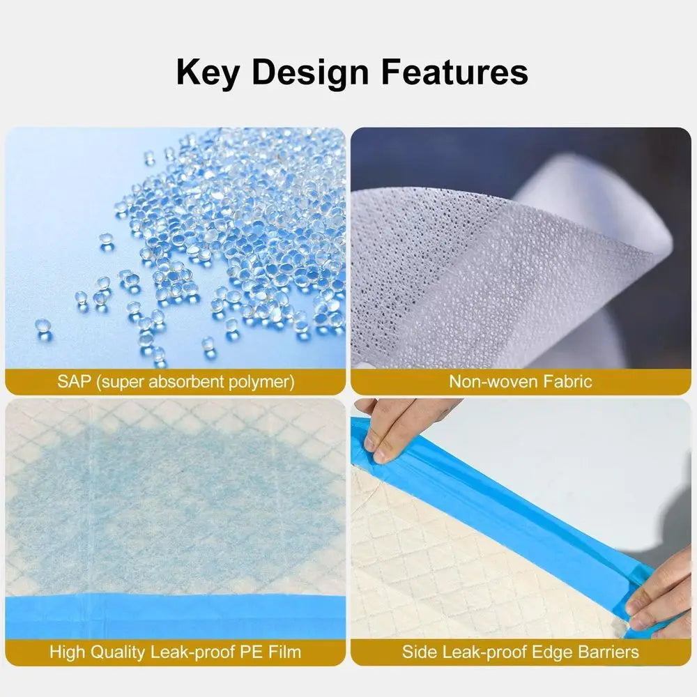 Ultra Absorbent Dog Pee Pads Leak Proof Odor Control by S And B Enterprise