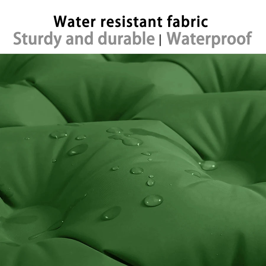 By Inflating Double Inflatable Camping Mattress Ultralight Sleeping Pad