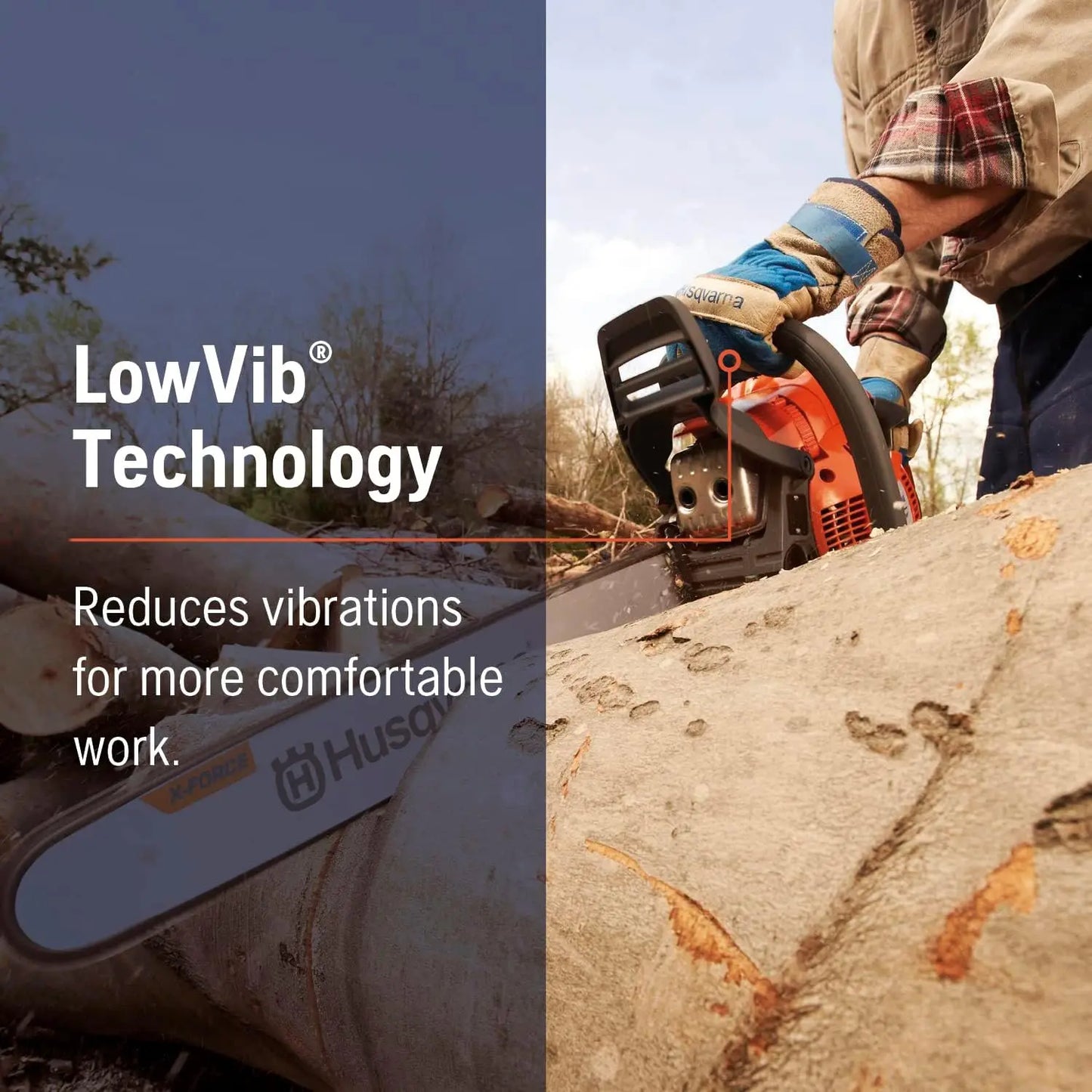 Gas Chainsaw for Tree Pruning and Yard Cleanup Reliable