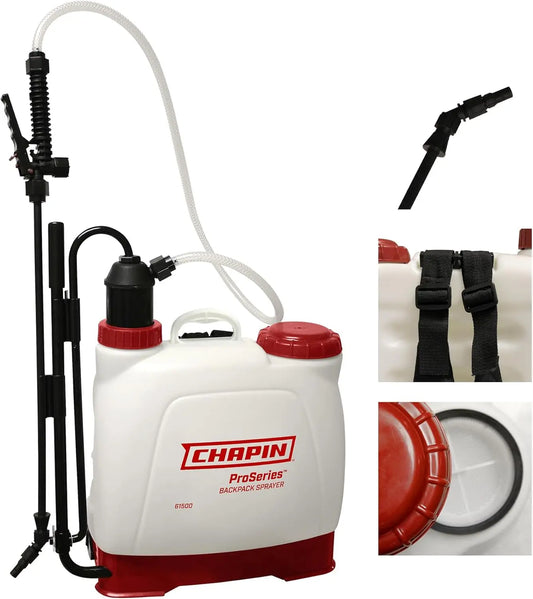 Euro Style Backpack Sprayer With Adjustable Nozzles And Filtration