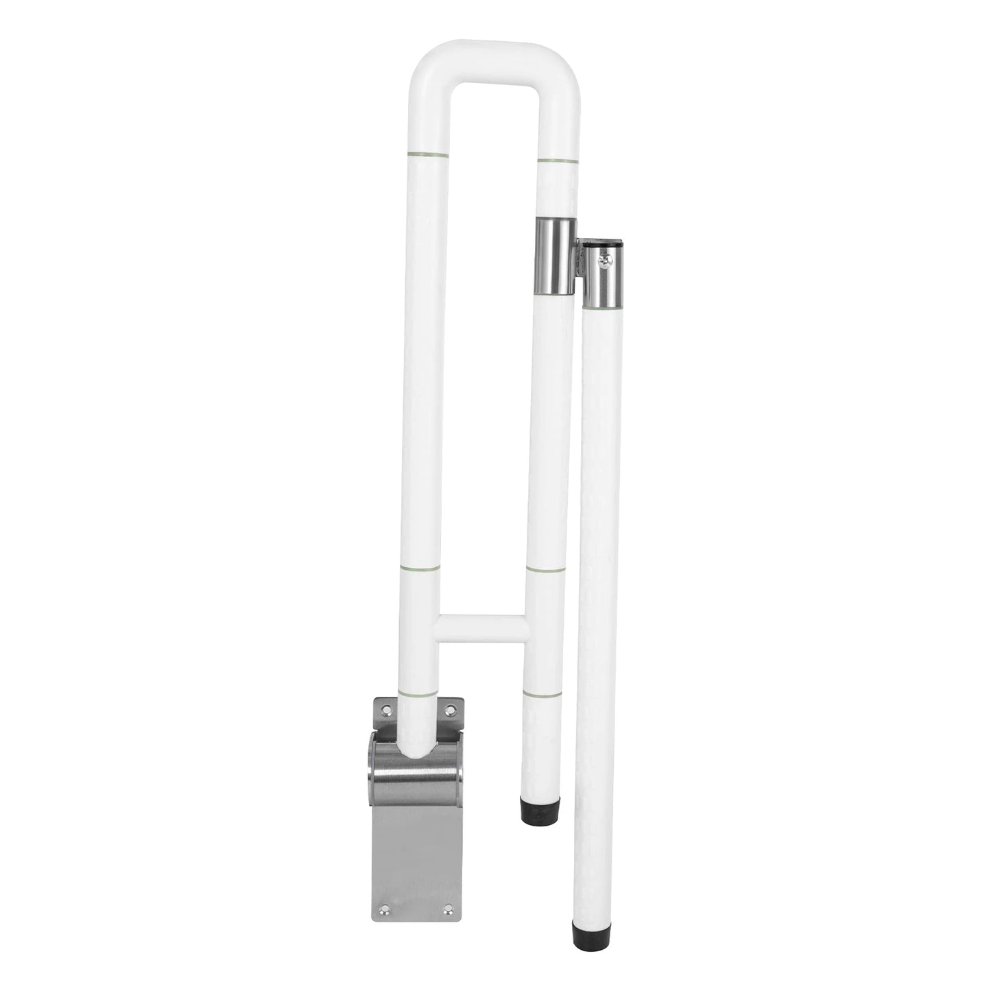 Foldable Toilet Grab Bar Non Slip Handrail For Bathroom Safety by S And B Enterprise