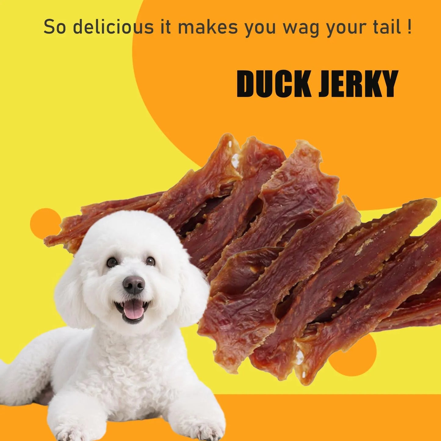 NONEDog Duck Dry Meat Premium Quality Pet Food For Dogs