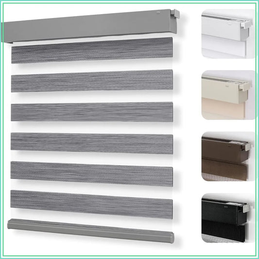 Zebra Blinds Cordless Day And Night Roller Shades For Privacy by S And B Enterprise