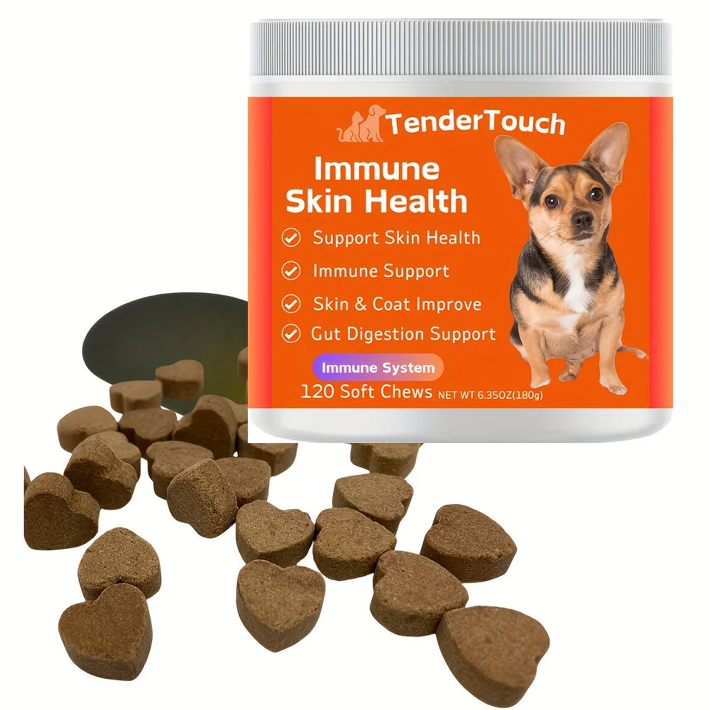 Dog Allergy Support Immunity Chews Supplement For Dogs