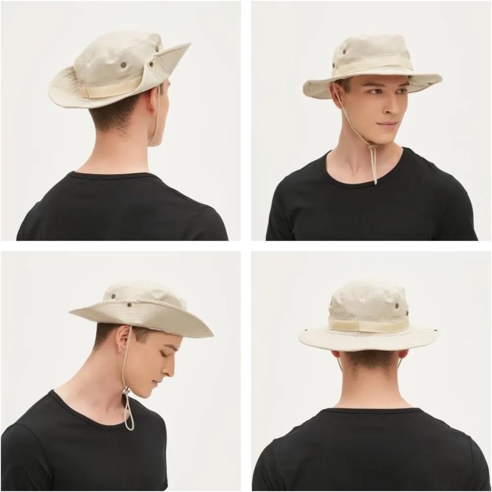 NONECN Sun Bucket Hat UPF 50+ For Men Women