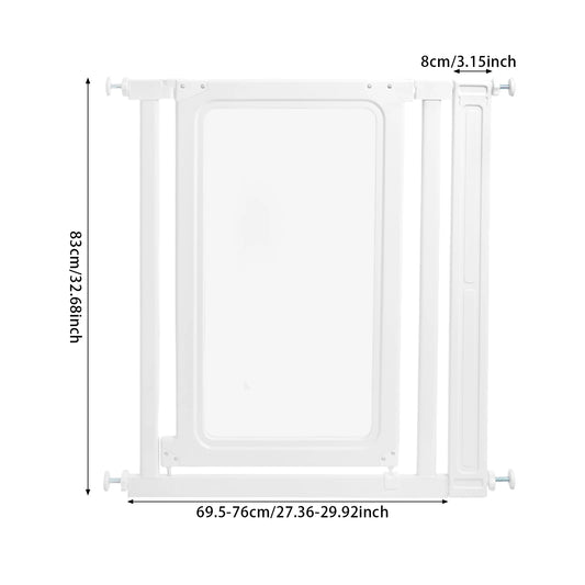 Pet Gate for Doorways No Drill Pressure Mount Auto Close by S And B Enterprise