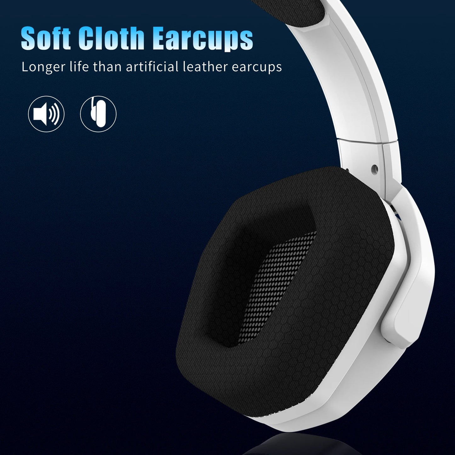 NUBWO G06 Wireless Gaming Headset Low Latency 7.1 Surround Sound