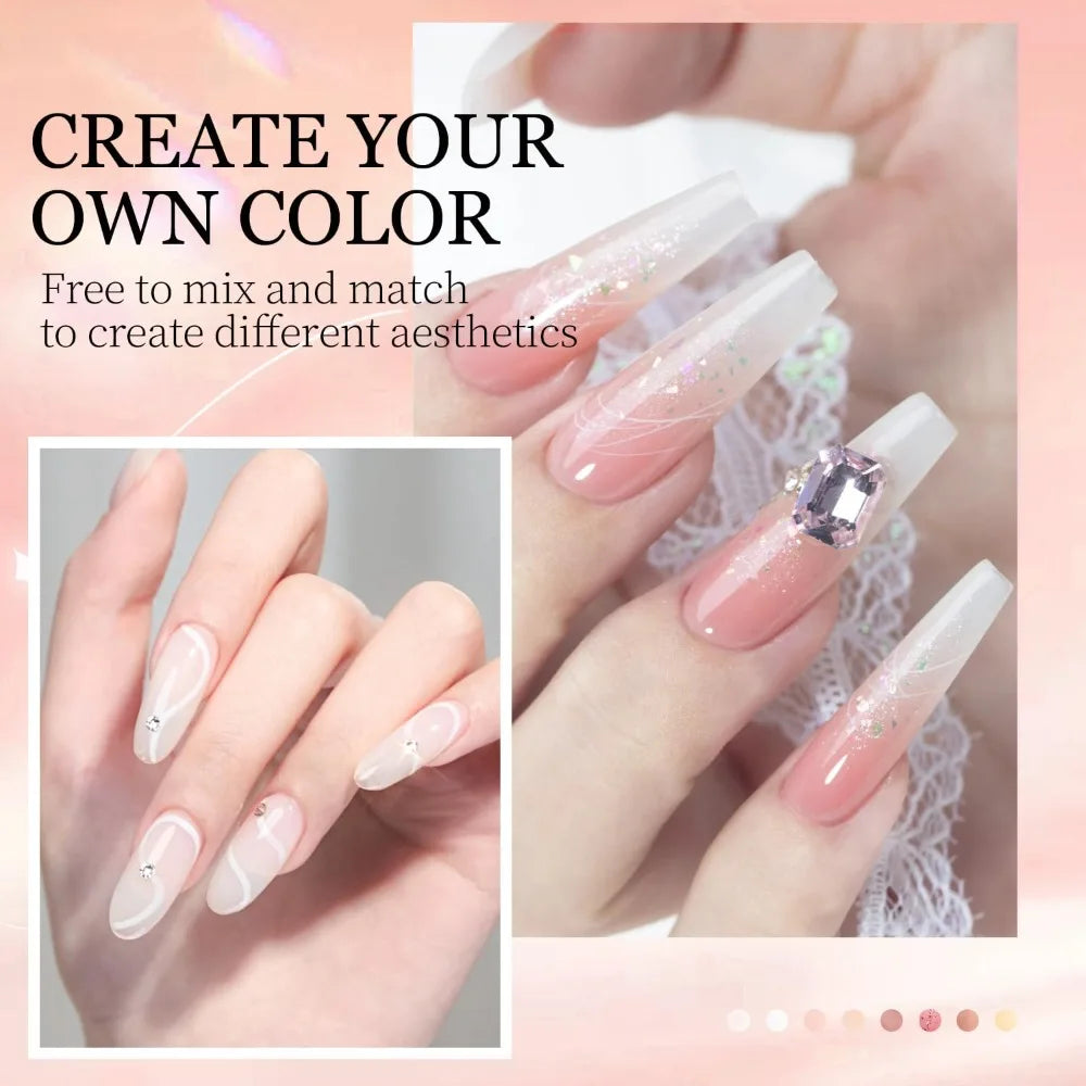 Acrylic Nail Kit With Drill And UV Light Starter Set