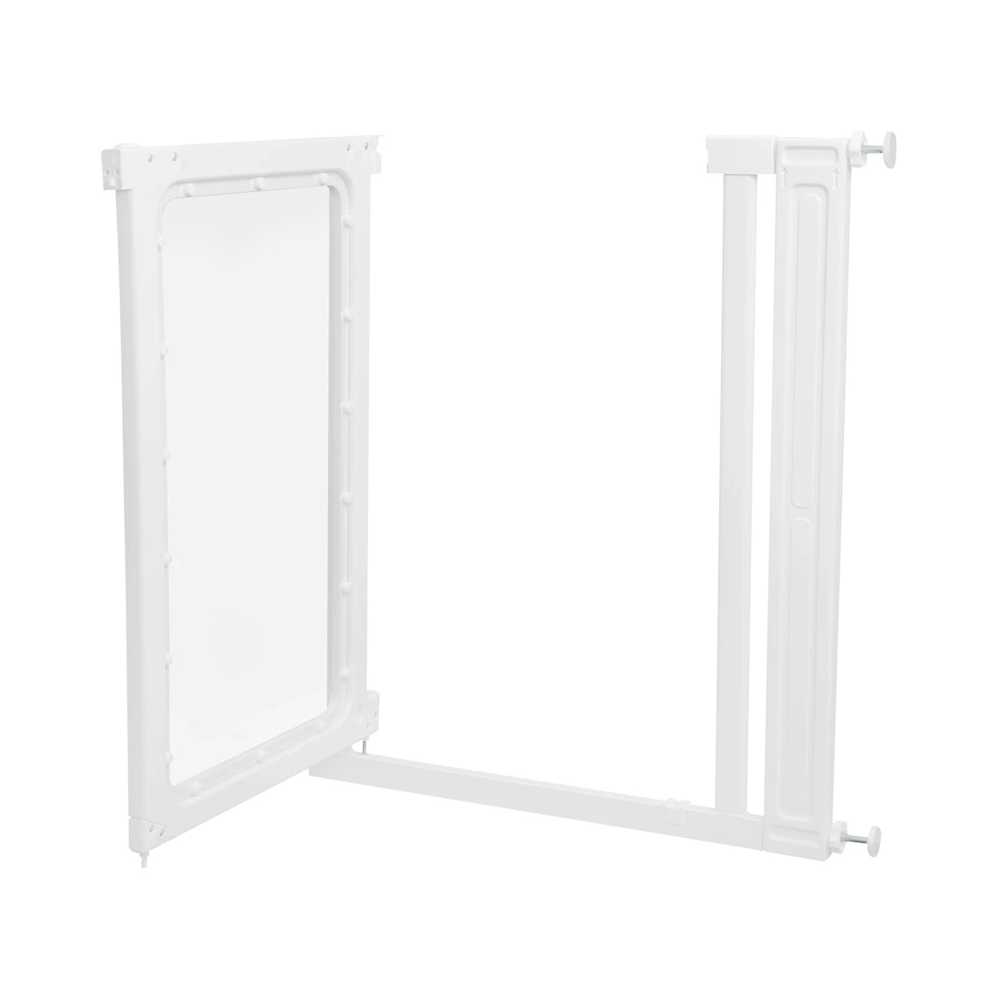 Pet Gate for Doorways No Drill Pressure Mount Auto Close by S And B Enterprise