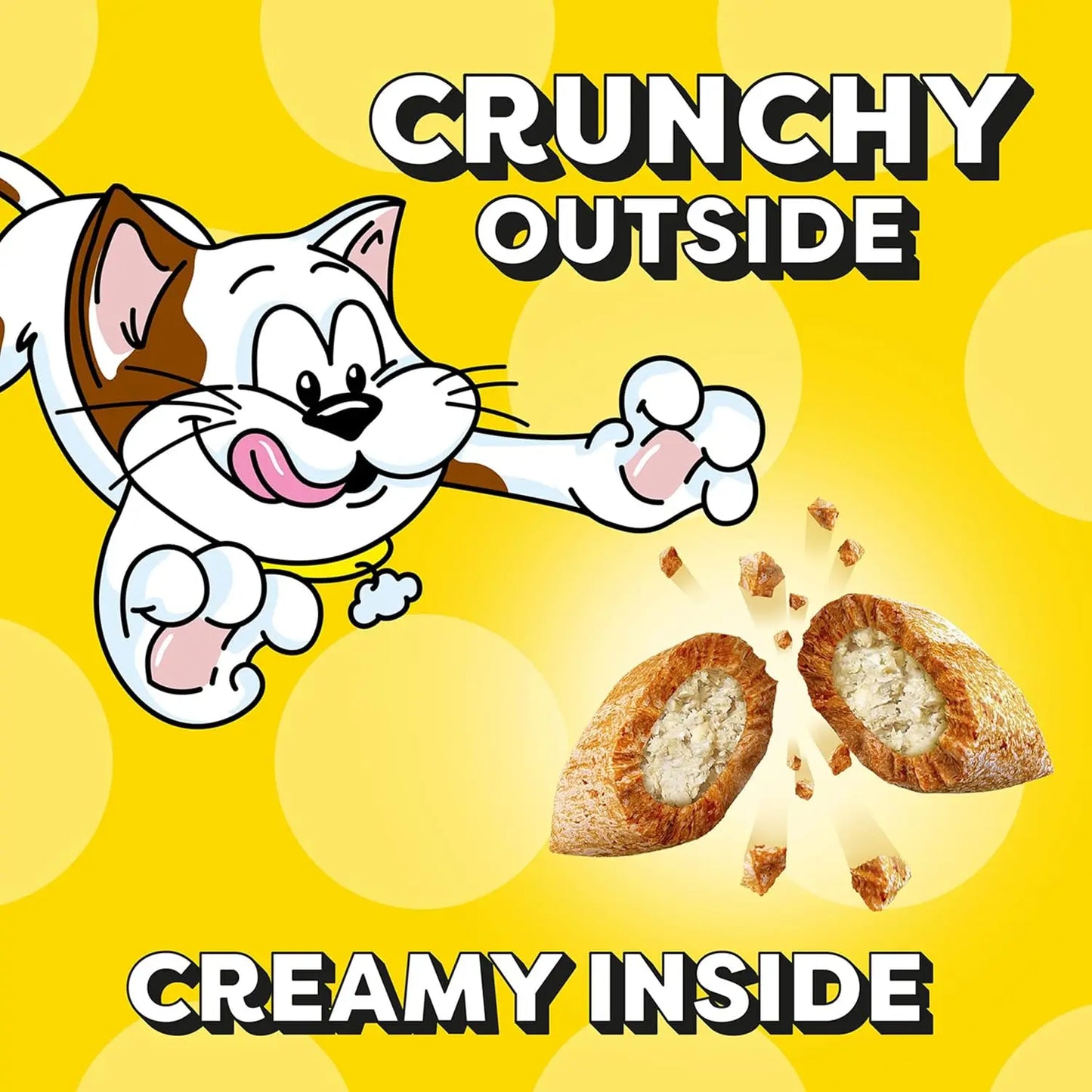 Crunchy And Soft Cat Treats Seafood Medley Flavor For Cats