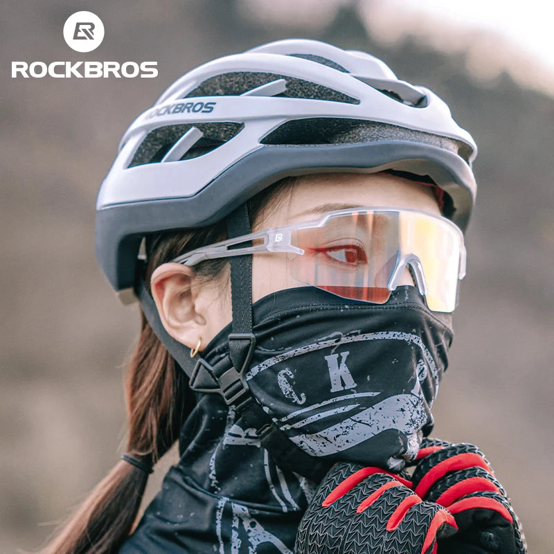 ROCKBROS Photochromic Polarized Cycling Glasses UV400 Protection