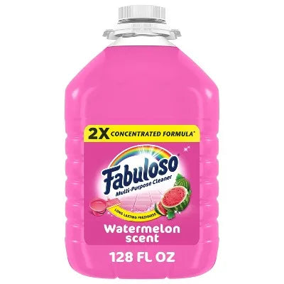 Multi-Purpose Cleaner Watermelon Multi-Purpose Cleaner 2X Concentrated Formula Floor Cleaner - 56 Oz, for Household Cleaning Tasks