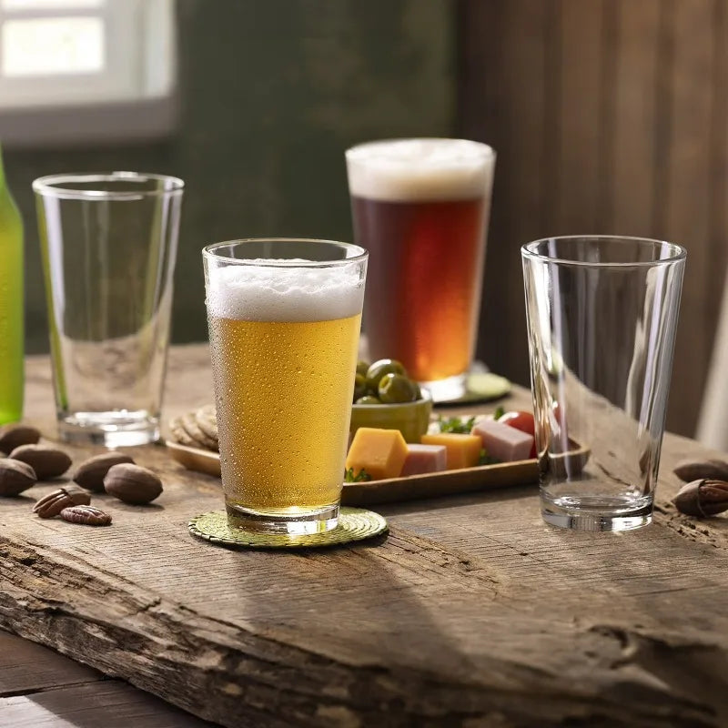 16 oz Clear Pint Glass by S And B Enterprise