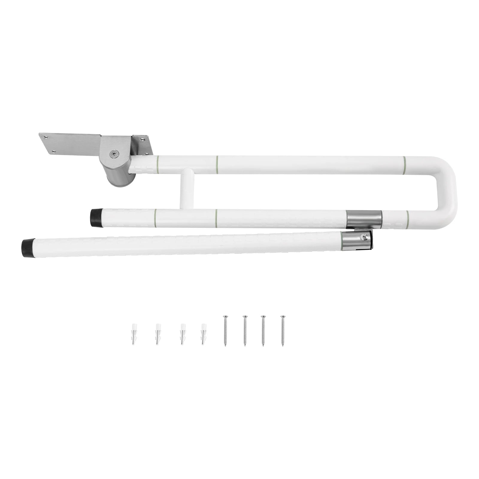 Foldable Toilet Grab Bar Non Slip Handrail For Bathroom Safety by S And B Enterprise