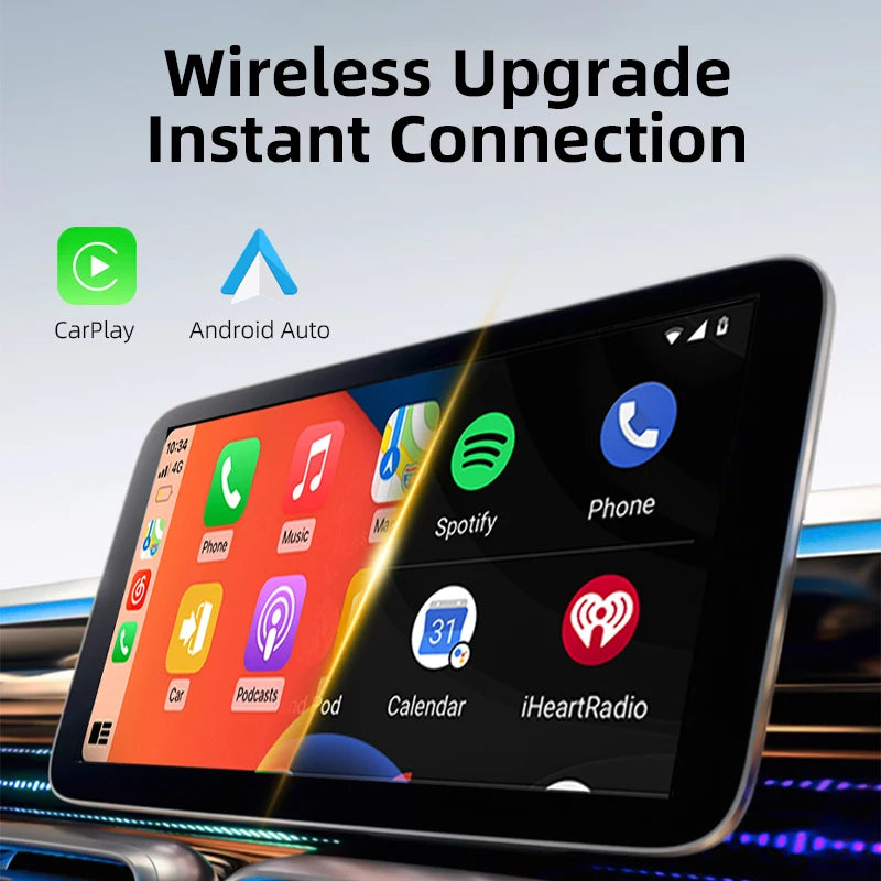 Vyvylabs Upgraded Wireless CarPlay Adapter For iPhone And Android by S And B Enterprise