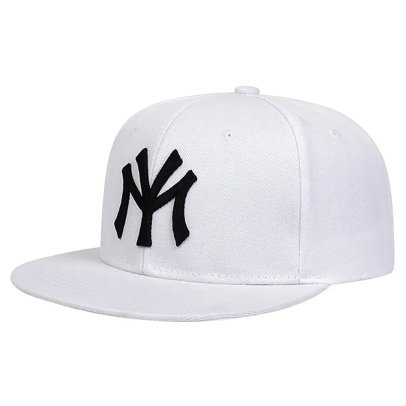 Unisex Letter Embroidered Hip Hop Cap Adjustable Sunscreen Baseball Hat by S And B Enterprise
