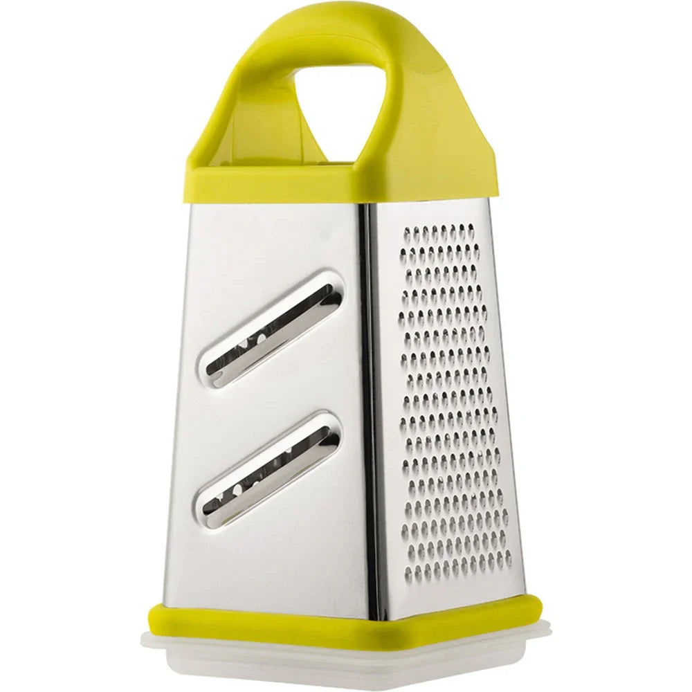 Multifunctional 4 Side Manual Vegetable Grater Chopper Stainless Steel by S And B Enterprise
