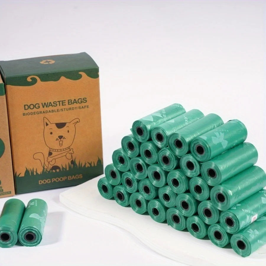 Pet Poop Bags 8 Rolls 120 Bags Scented And Unscented Options by S And B Enterprise