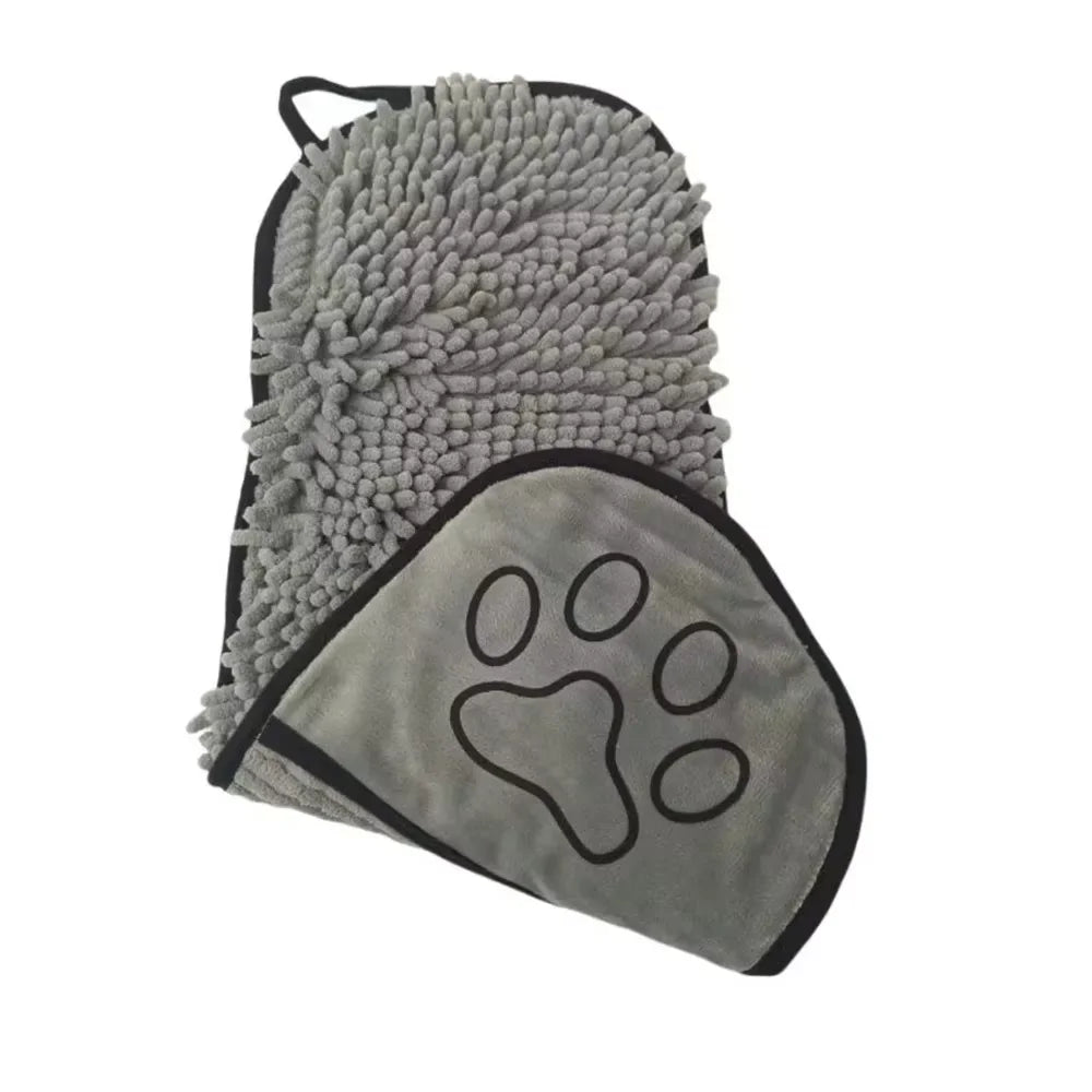 Super Absorbent Pet Bath Towel Quick Dry Cats And Dogs by S And B Enterprise