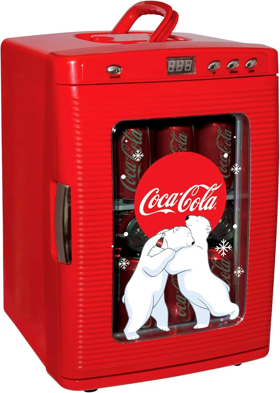 Portable Table Top Beverage Cooler Mini Fridge Holds 28 Cans by S And B Enterprise