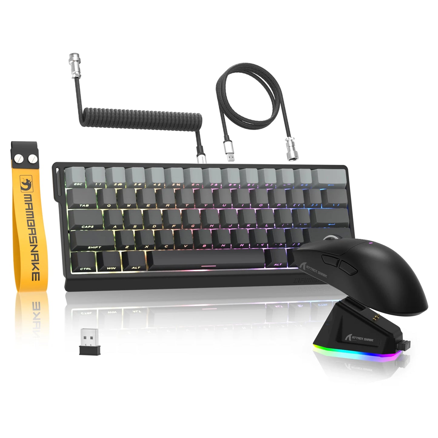 Attack Shark X11 X60HE Mechanical Wireless Gaming Keyboard And Mouse