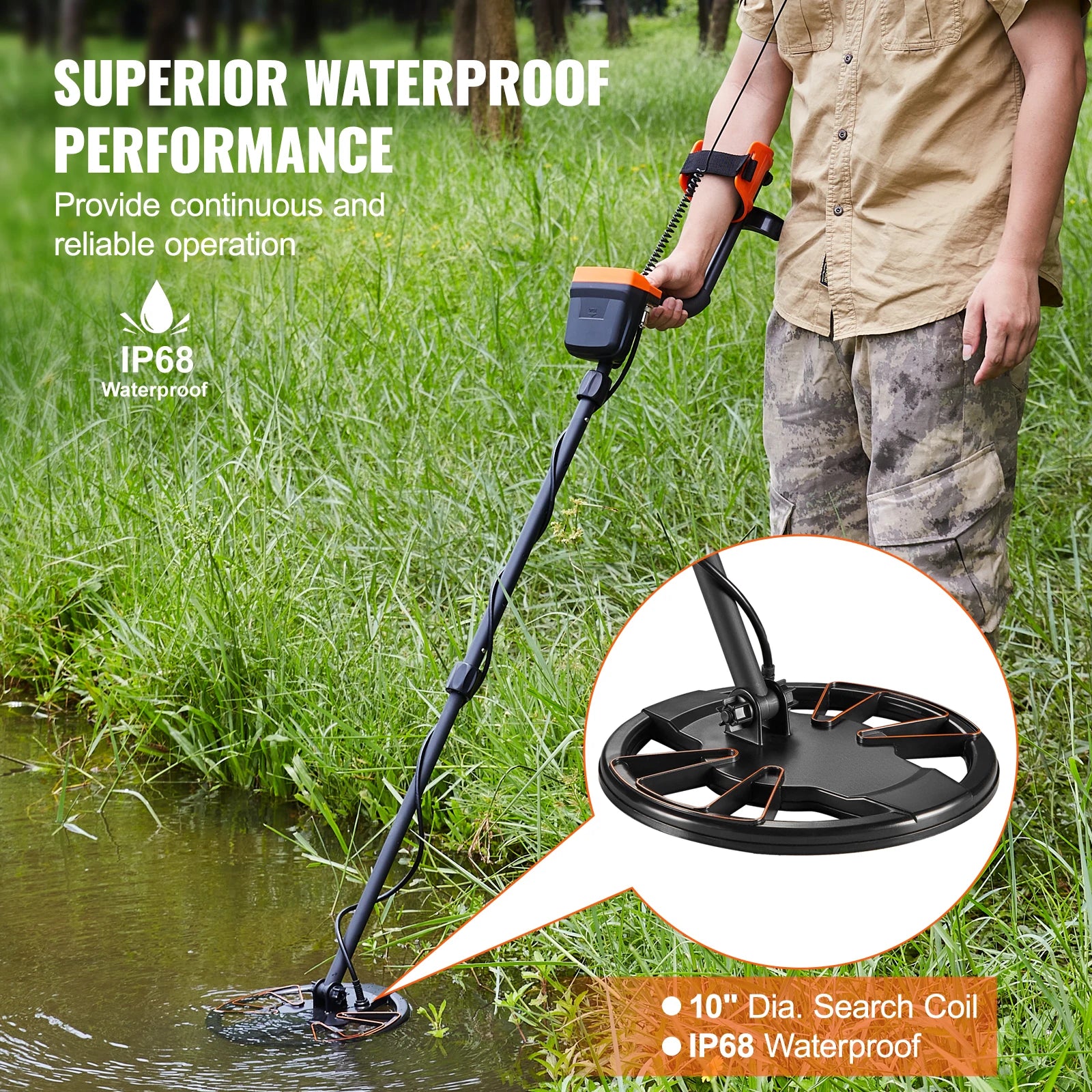 SucceBuy Metal Detector For Adults And Kids With LCD Display by S And B Enterprise