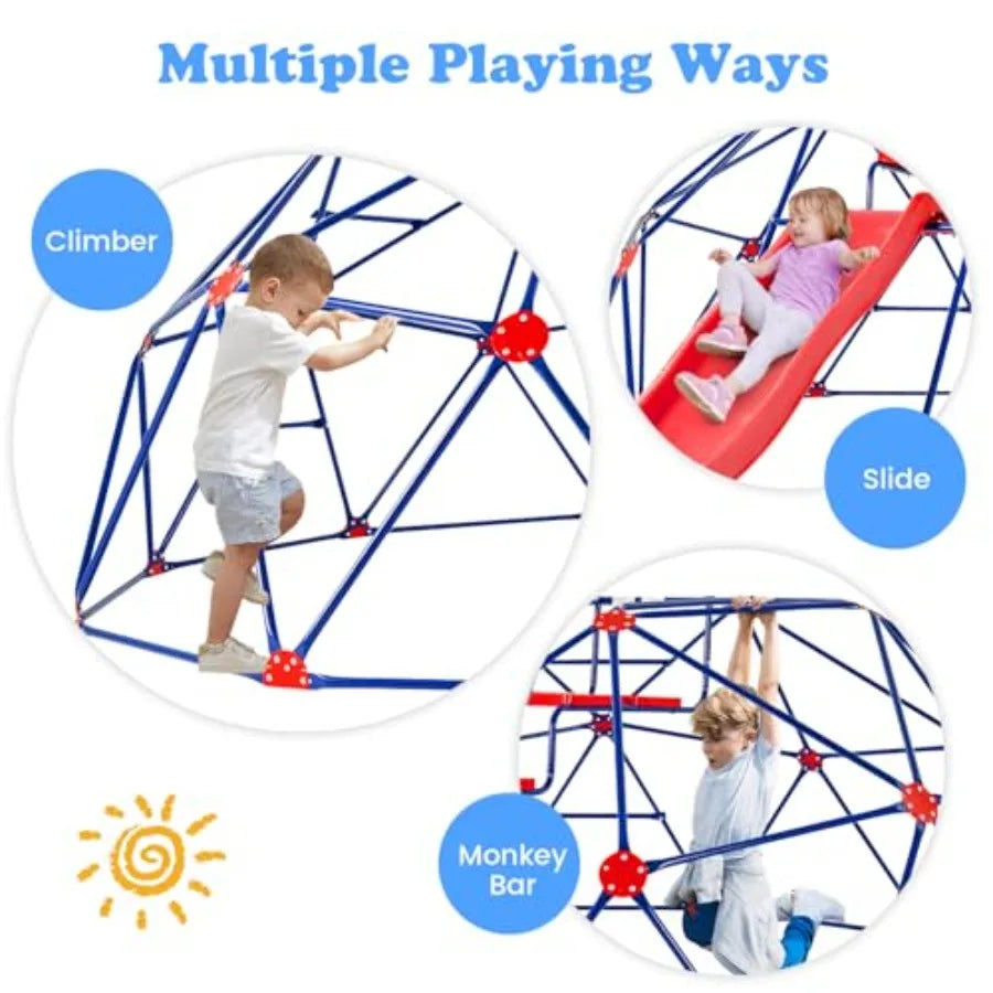 Yao Hui Huang Climbing Dome With Slide Outdoor Jungle Gym