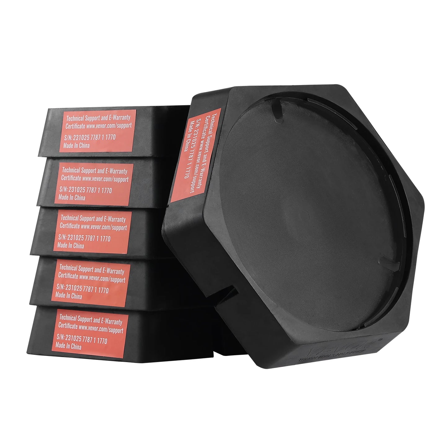 SucceBuy RV Leveling Pads Round Landing Feet Jack Stabilizers