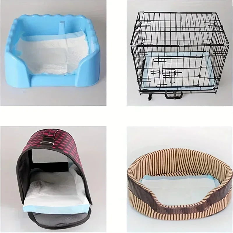 Super Absorbent Odor Control Disposable Dog Diapers and Training Pads
