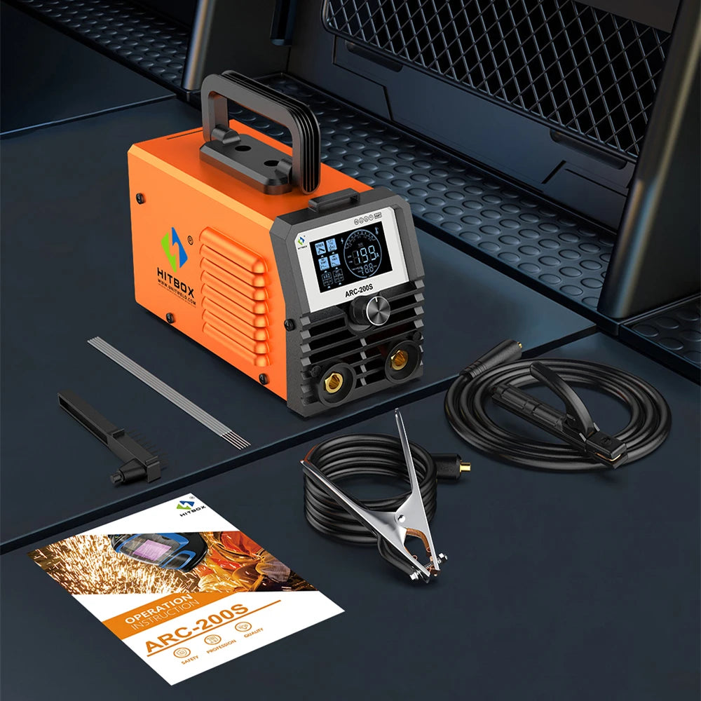 Hitbox Portable Mma Arc Welding Machine With Led Display
