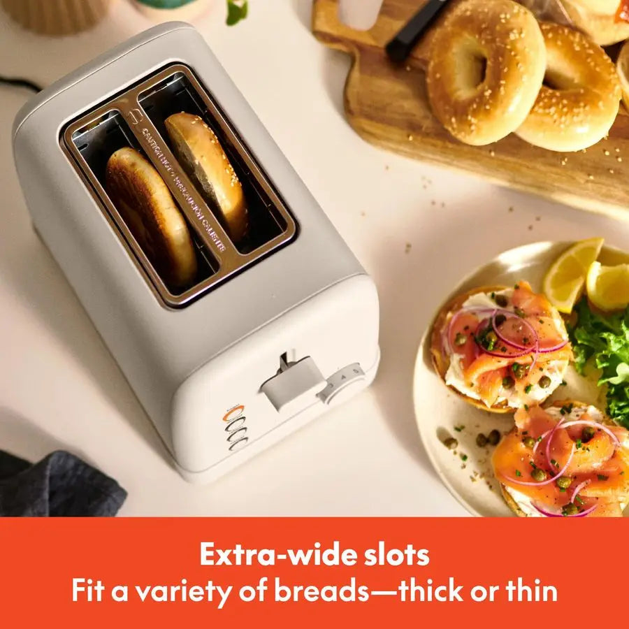 2 Slice Toaster With 6 Setting Shade Control