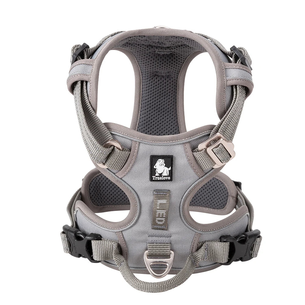 TRUELOVE No Pull Dog Harness Reflective Breathable Adjustable Training Vest by S And B Enterprise
