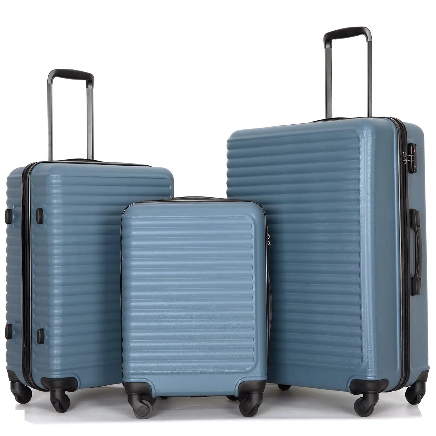 Travelhouse 3-Piece Hardside Luggage Set With TSA Lock