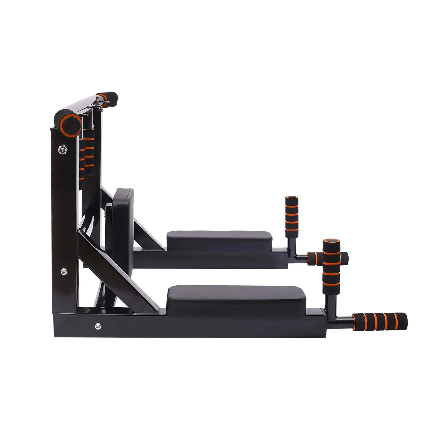Pull Up Bar, Raise Dip Station Vertical Knee Exercise Equipment, Home Wall-Mount Dip Stand, 200kg Capacity Multi-functional by S And B Enterprise