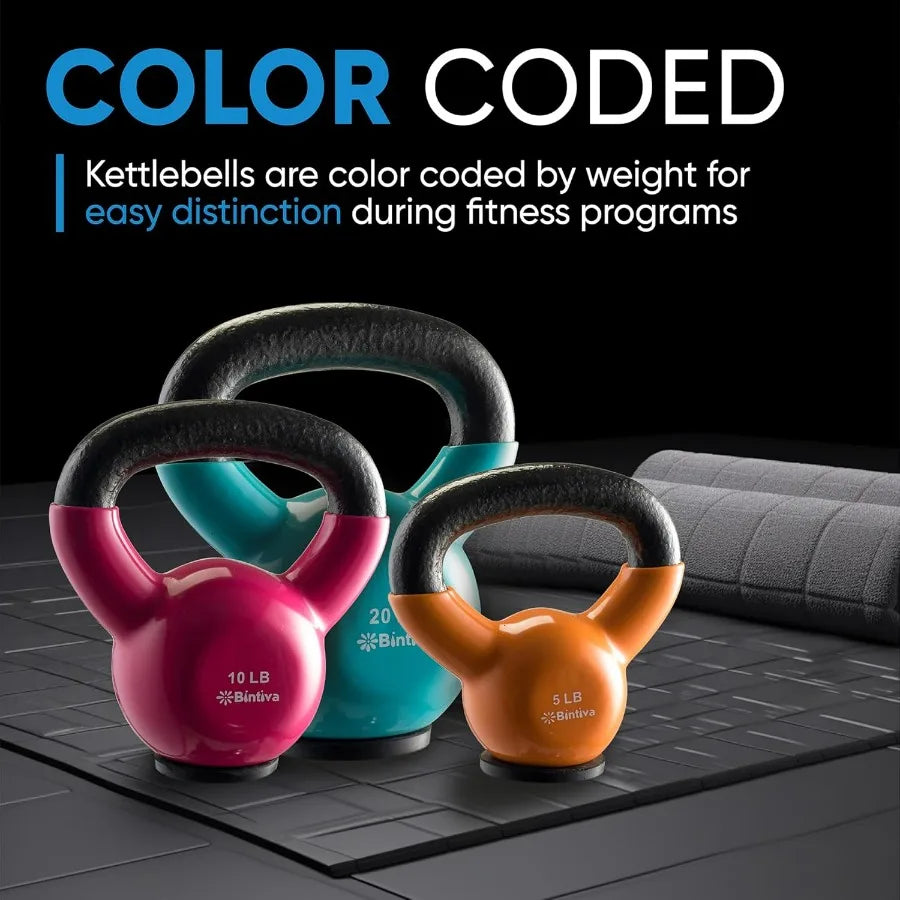 LISM Professional Kettlebell Sets For Strength Training