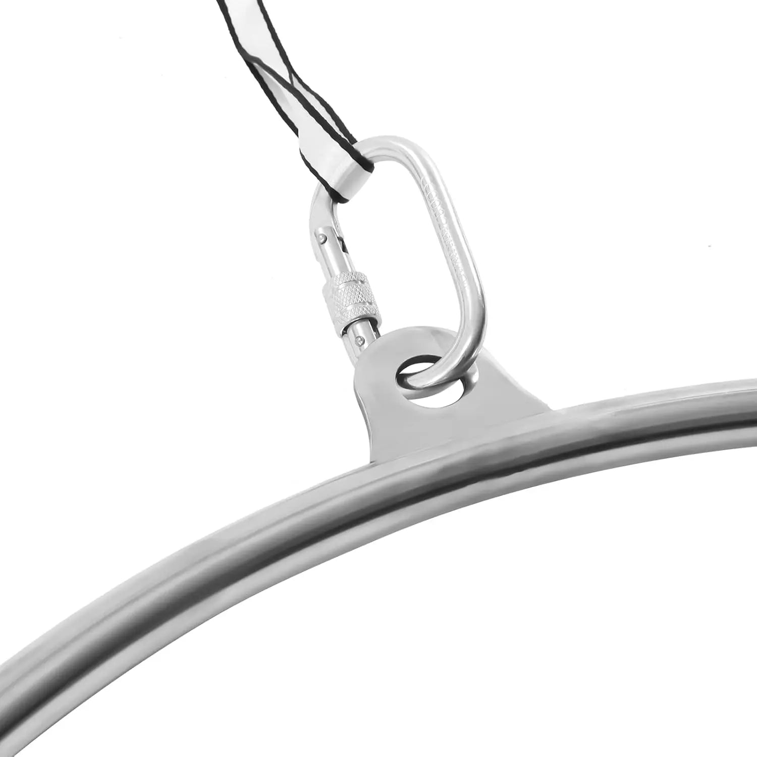 Complete Aerial Hoop Kit - 85cm Professional Lyra Hoop Set - Single Point Hoops - Circus Aerial Ring Kit - Maximum Load: 115 kg/253 lb by S And B Enterprise