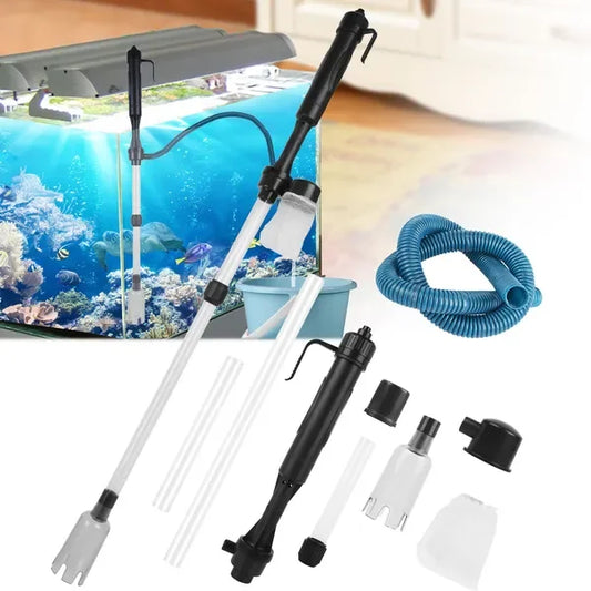 Battery Operated Aquarium Gravel Vacuum Cleaner