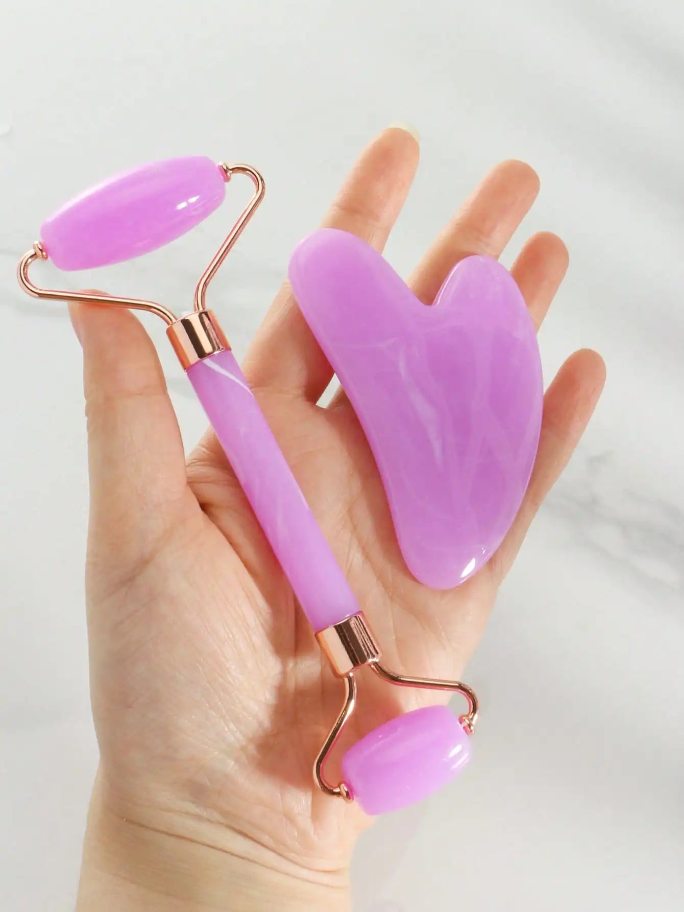 Facial Massage Scraping Beauty Tool Kit 3 Piece Set by S And B Enterprise