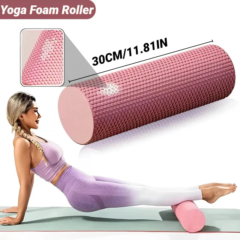 Hexagonal EVA Foam Yoga Roller For Pilates And Home Fitness by S And B Enterprise