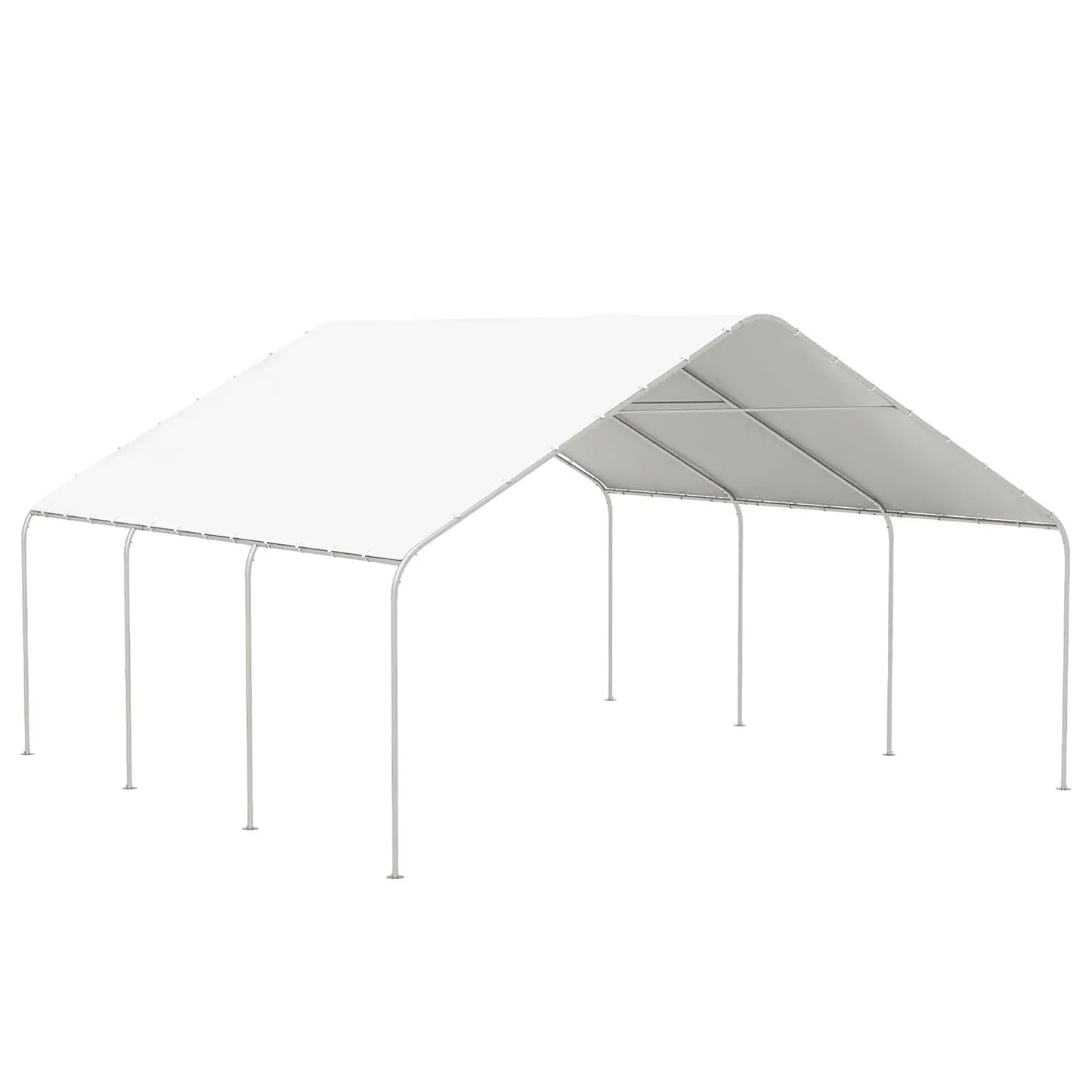 Heavy Duty Carport Canopy Portable Garage With Galvanized Steel Frame by S And B Enterprise