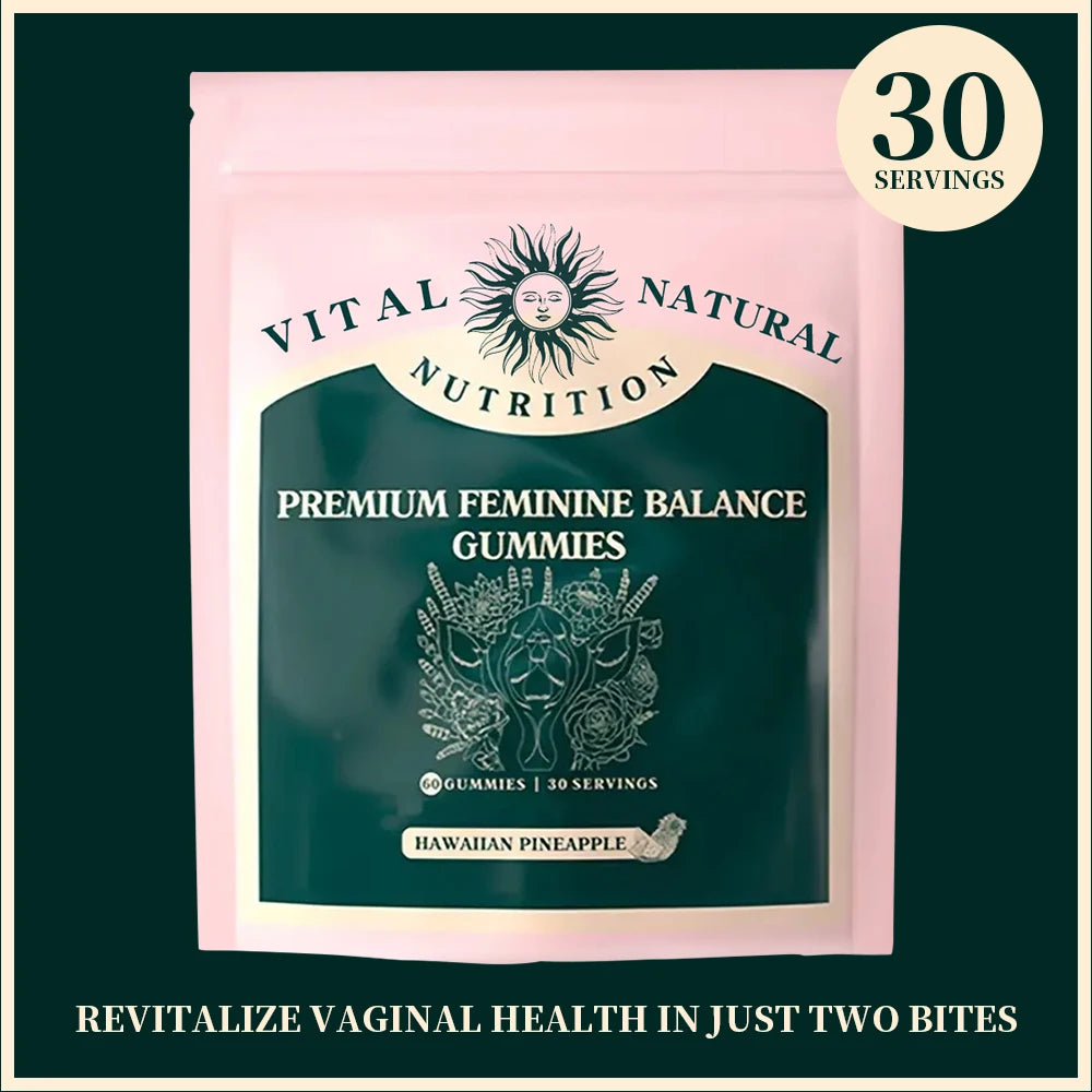 60 Pieces of Vital Source Feminine Balance Gummies Are Selling Well, Caring for Women Preferred Gift - Hawaiian Pineapple by S And B Enterprise
