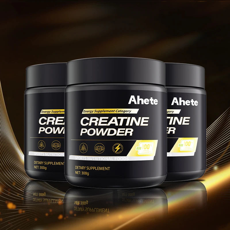 Ahete Fast-Absorbing Creatine Powder, Superior Mixability & Uptake, Supports ATP Energy, Sugar & Additive-Free