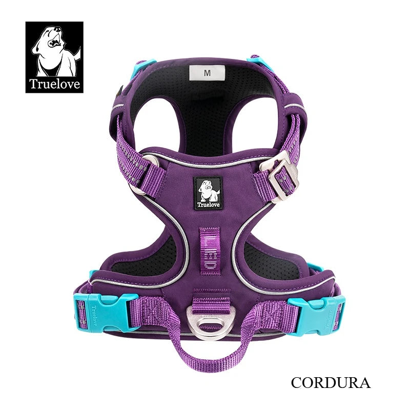 TRUELOVE No Pull Dog Harness Reflective Breathable Adjustable Training Vest by S And B Enterprise