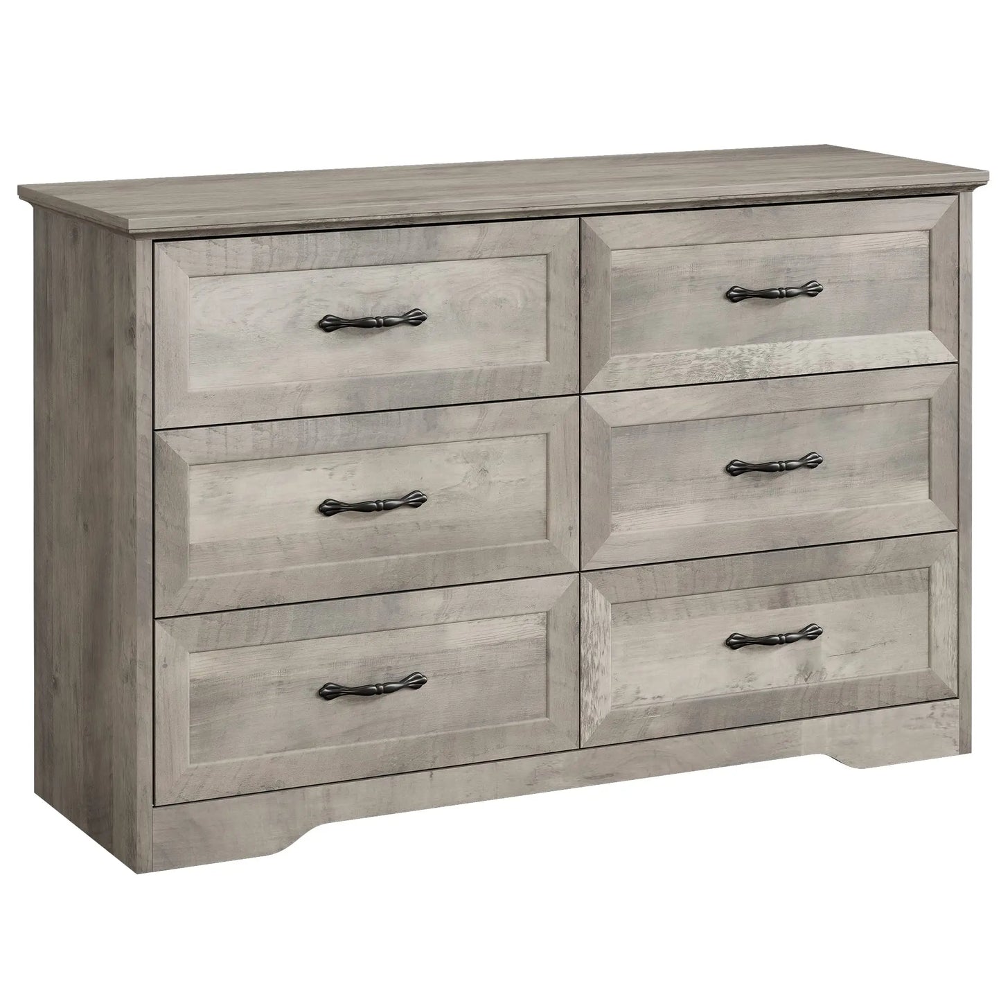 Studyset 6 Drawer Wood Dresser For Bedroom And Living Room by S And B Enterprise