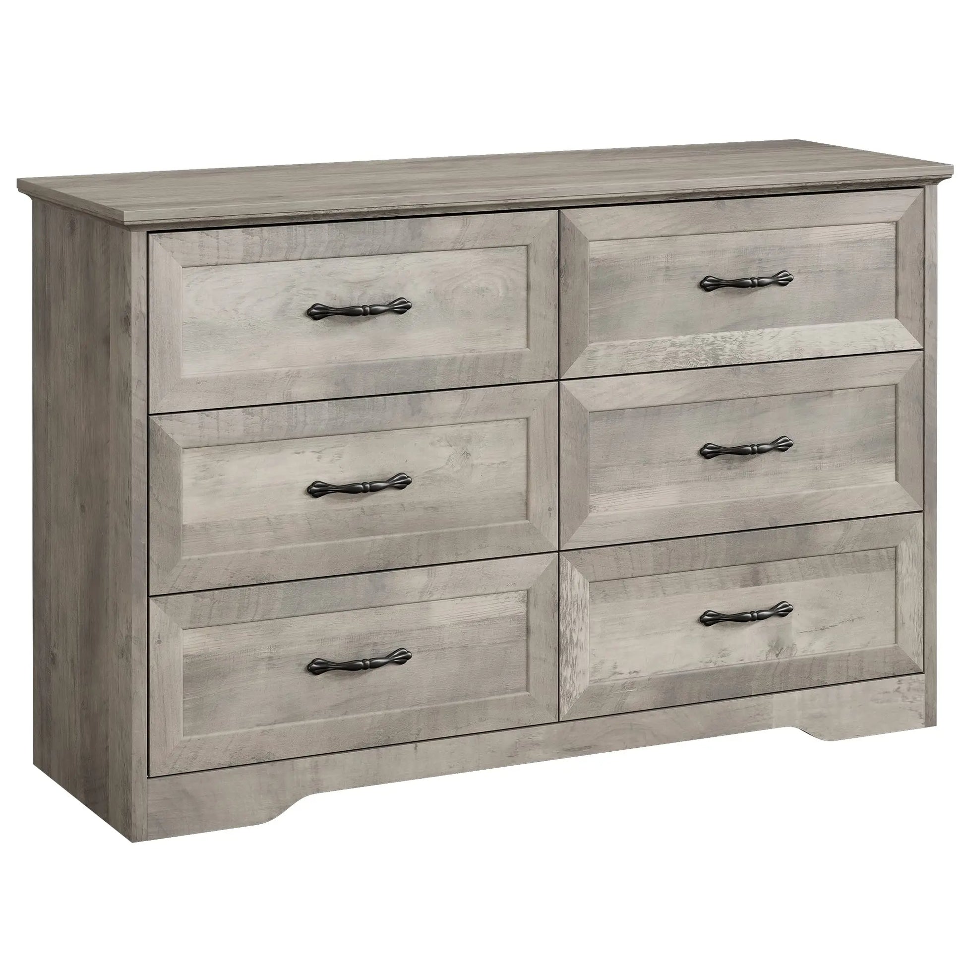 Studyset 6 Drawer Wood Dresser For Bedroom And Living Room by S And B Enterprise