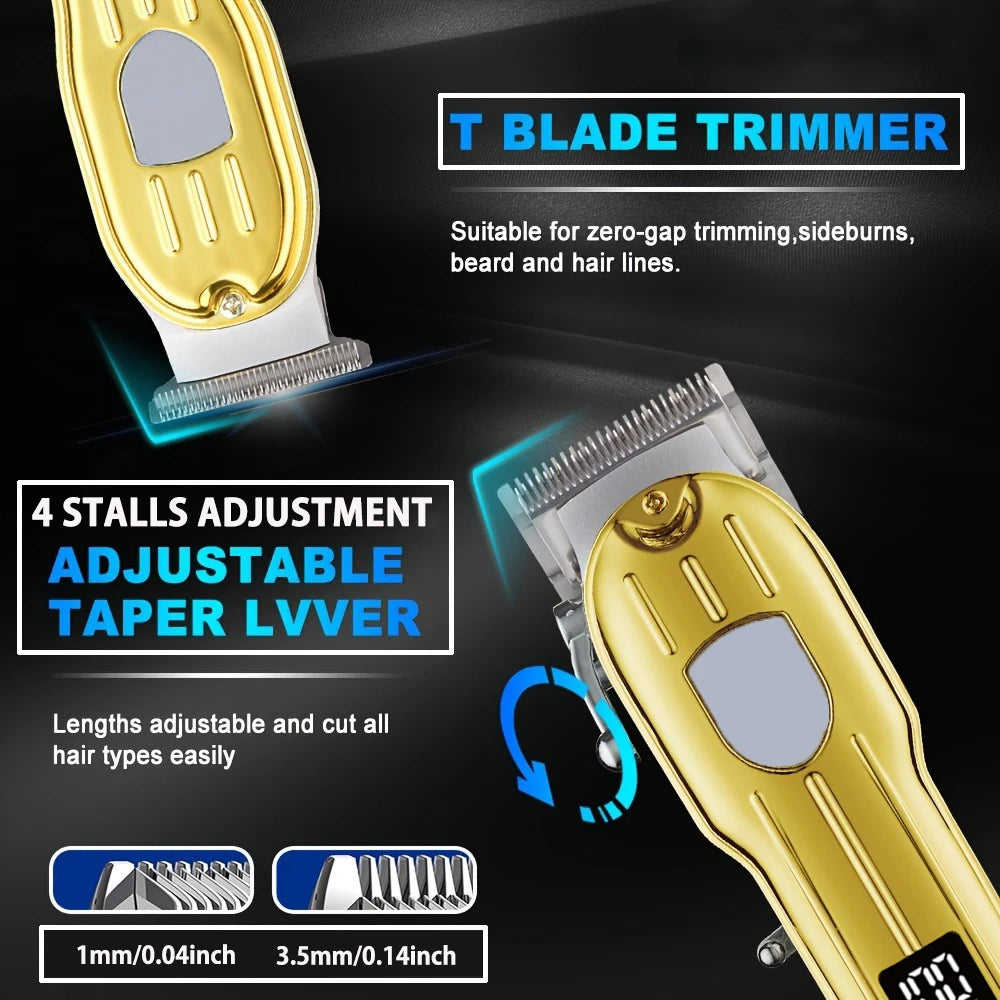 SHUYU Cordless Hair Clippers And Trimmers For Men Professional Kit
