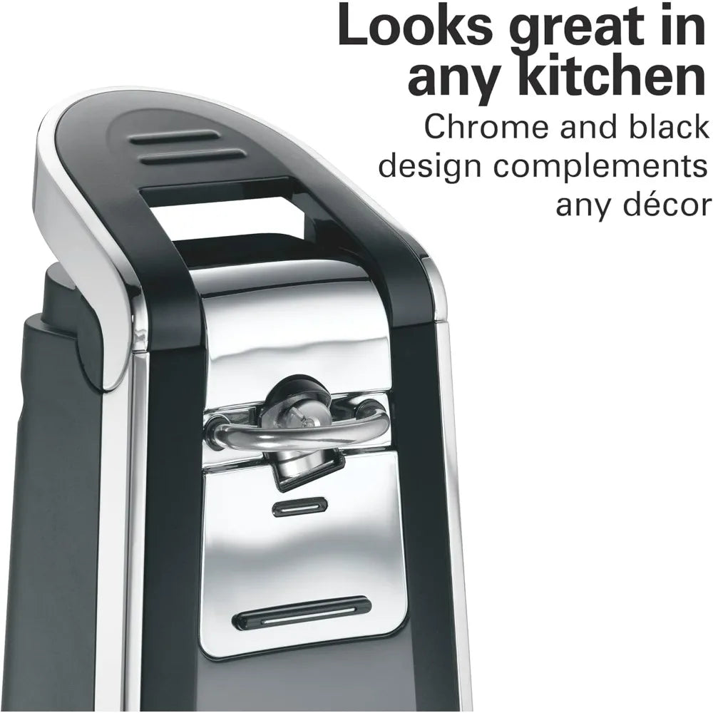 Hamilton Beach Smooth Touch Electric Can Opener Eliminates Sharp Edges
