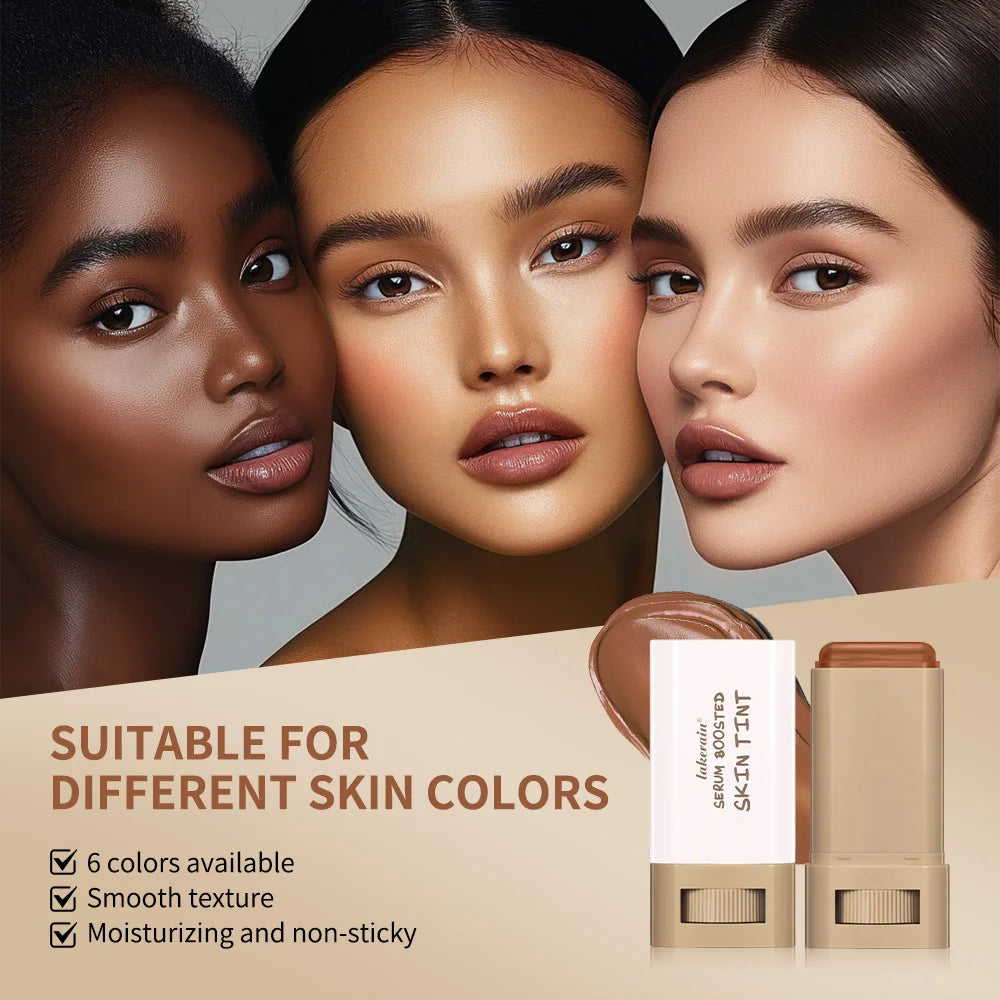 Skin Tint Foundation Stick Concealer Serum Boosted For High Coverage by S And B Enterprise