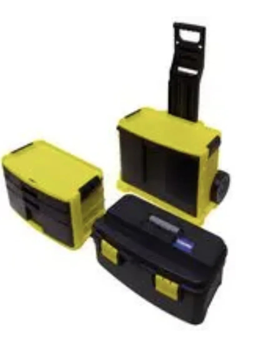 Portable Rolling Tool Chest With Wheels For Mobile Workshop Storage by S And B Enterprise