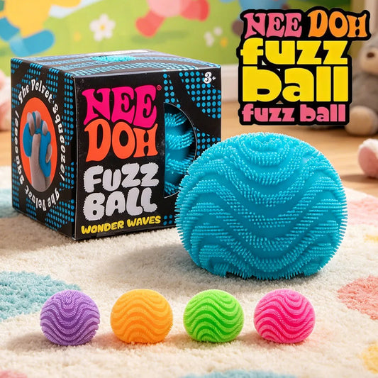 NeeDoh Fuzz Ball Blind Box Stress Relief Desktop Ornament by S And B Enterprise